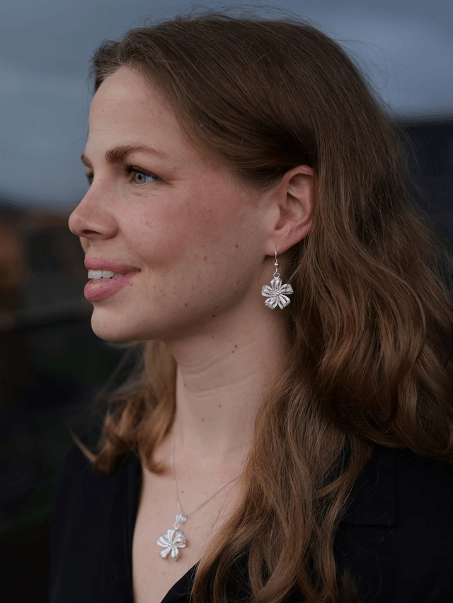 Bow Set (Pendant + Earrings)